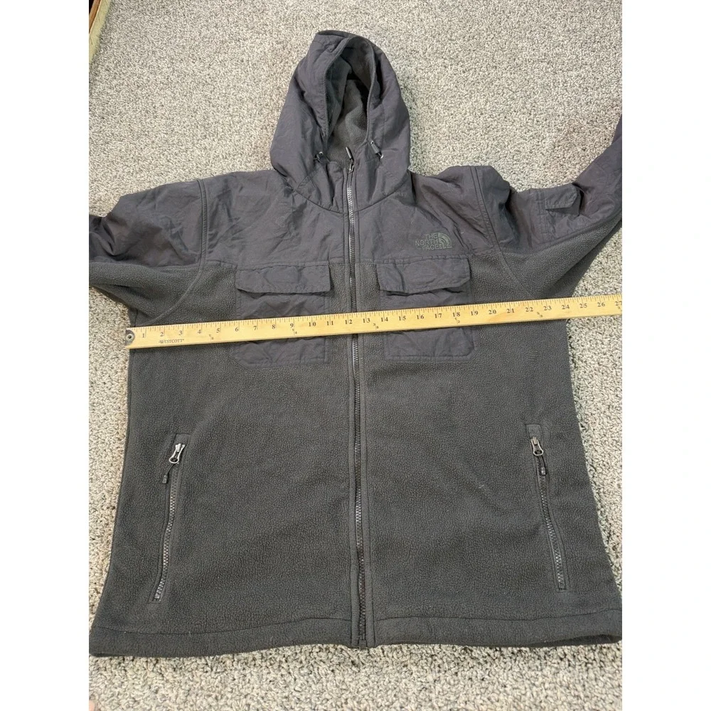 The North Face Salians Hooded Full Zip Jacket Men's Size Large Black Outdoor